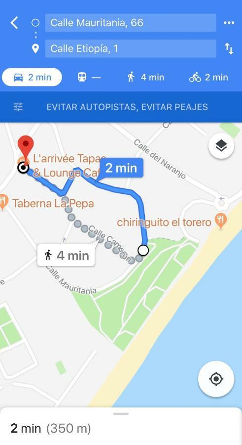 Gran Casa Con Terraza A 3 Min Playa Con Wifi - Rodeada De Servicios Roquetas de Mar Exterior foto
